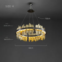 GERON Ring Chandelier by Lampadom - detail view