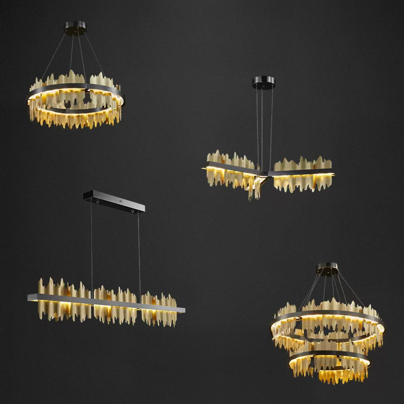 GERON Ring Chandelier by Lampadom - angle view