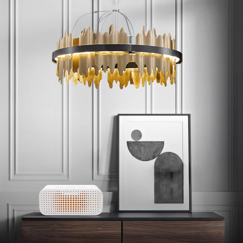 GERON Ring Chandelier by Lampadom - close-up