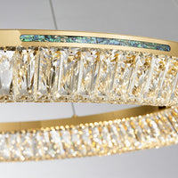 GERTRUDA LUX Ring Chandelier by Lampadom - scale reference