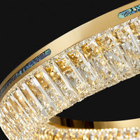 GERTRUDA LUX Ring Chandelier by Lampadom - side view