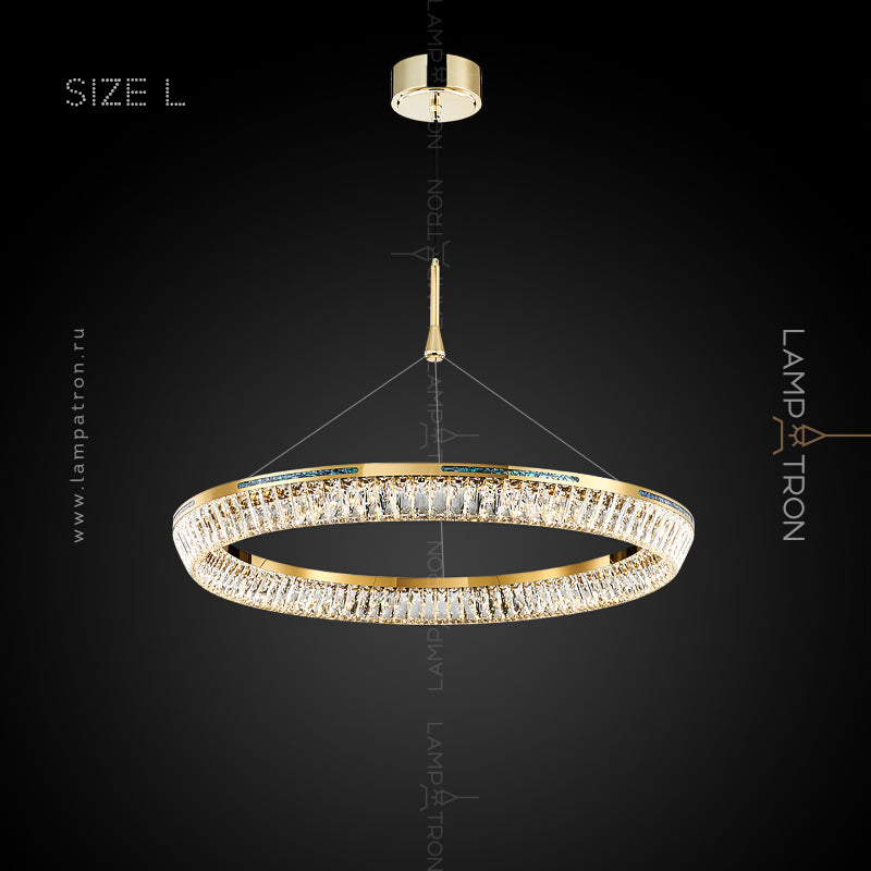 GERTRUDA ONE Ring Chandelier
