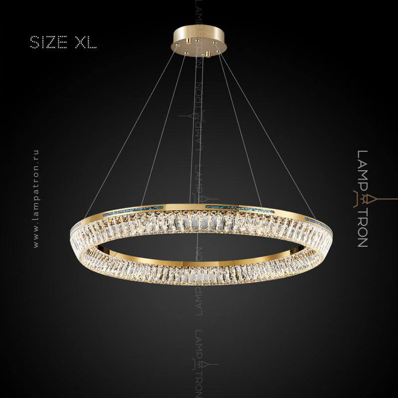 GERTRUDA ONE Ring Chandelier