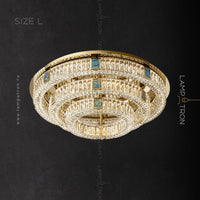 GERTRUDA Ceiling Chandelier by Lampadom - top view