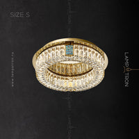 GERTRUDA Ceiling Chandelier by Lampadom - scale reference