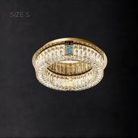GERTRUDA Ceiling Chandelier by Lampadom - side view