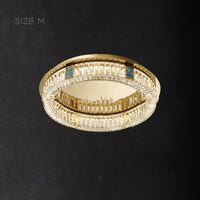 GERTRUDA Ceiling Chandelier by Lampadom - side view