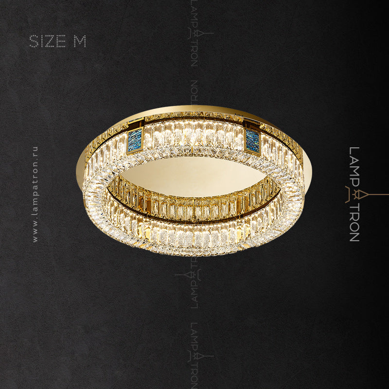 GERTRUDA Ceiling Chandelier by Lampadom - ambient shot
