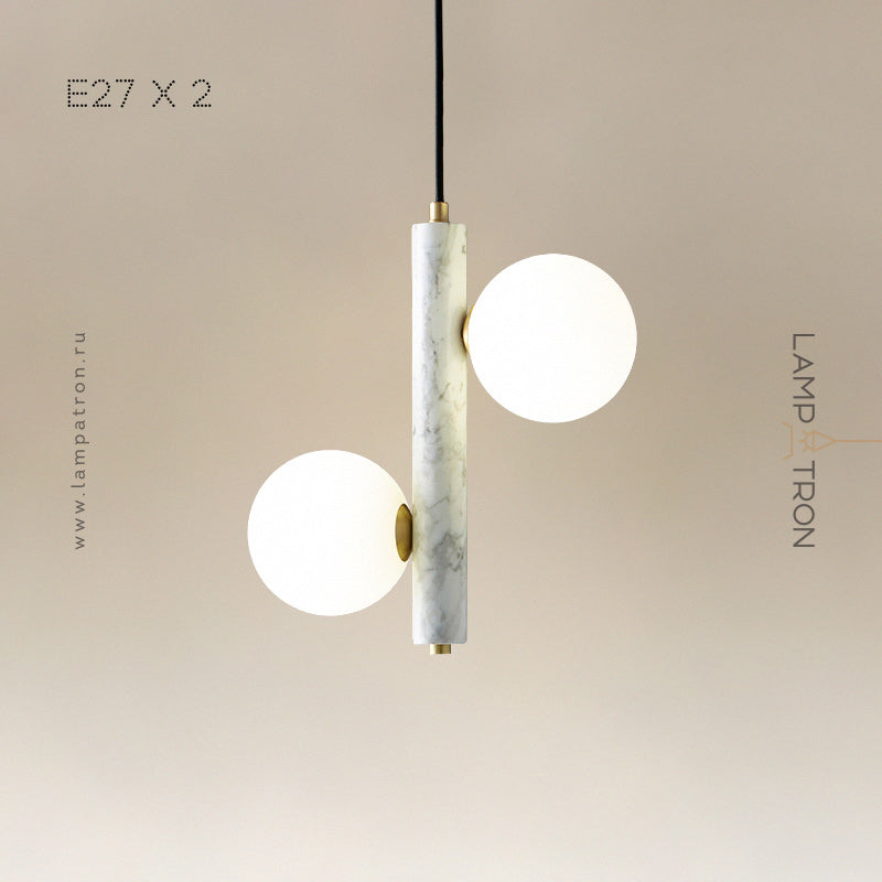 GERVIN Pendant by Lampadom - angle view