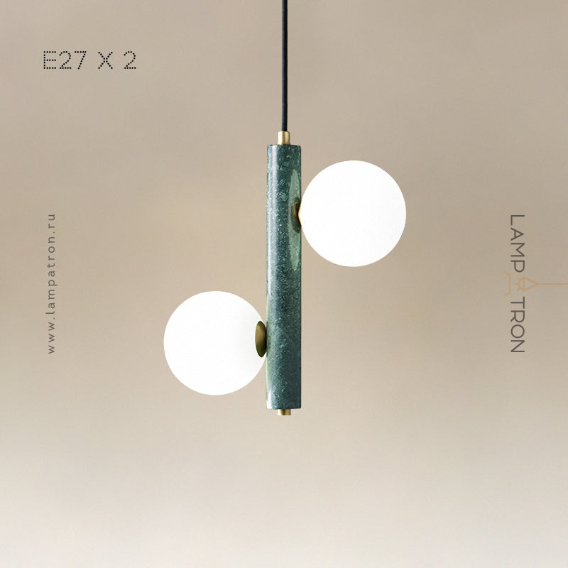 GERVIN Pendant by Lampadom - top view
