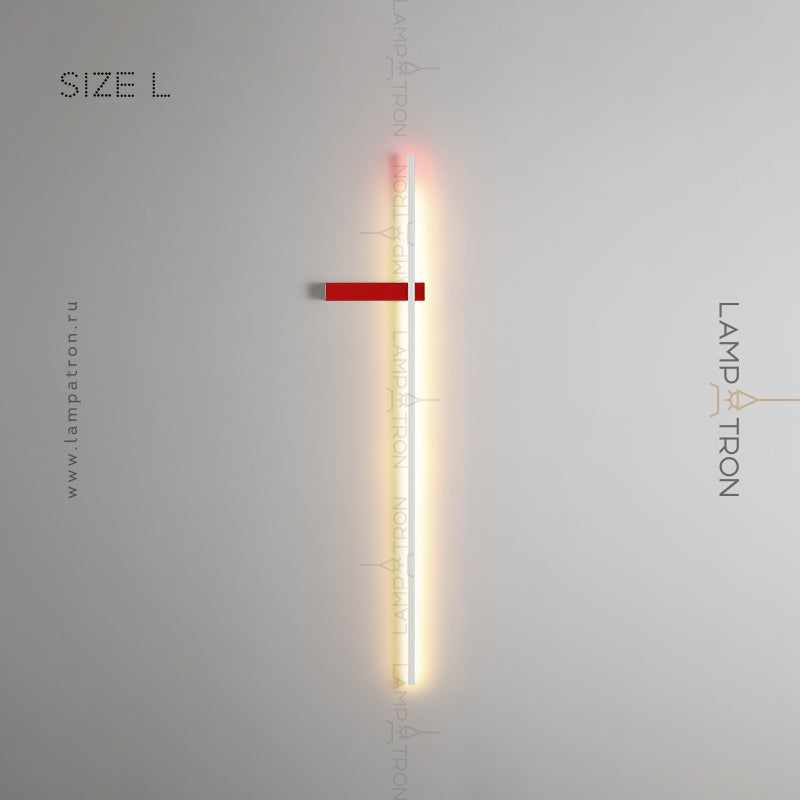 GIA Wall Light by Lampadom - scale reference