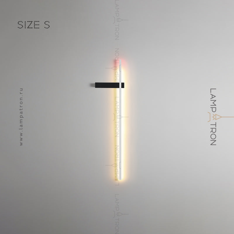 GIA Wall Light by Lampadom - scale reference