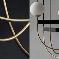 GIERTON Pendant by Lampadom - scale reference