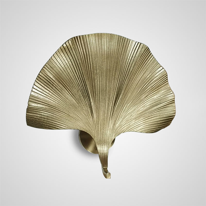 GINKGO BRASS Wall Light by Lampadom - side view