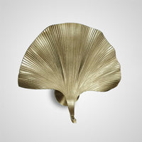 GINKGO BRASS Wall Light by Lampadom - side view