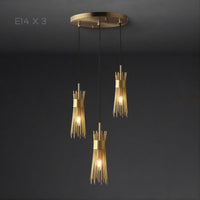 GISKEN MORE Cascade Light by Lampadom - scale reference