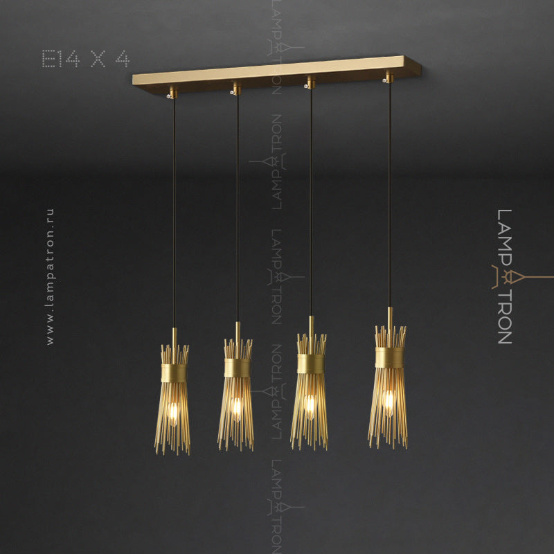 GISKEN MORE Cascade Light by Lampadom - side view