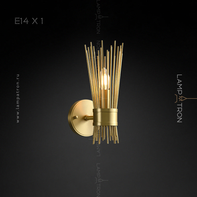 GISKEN Wall Light by Lampadom - top view