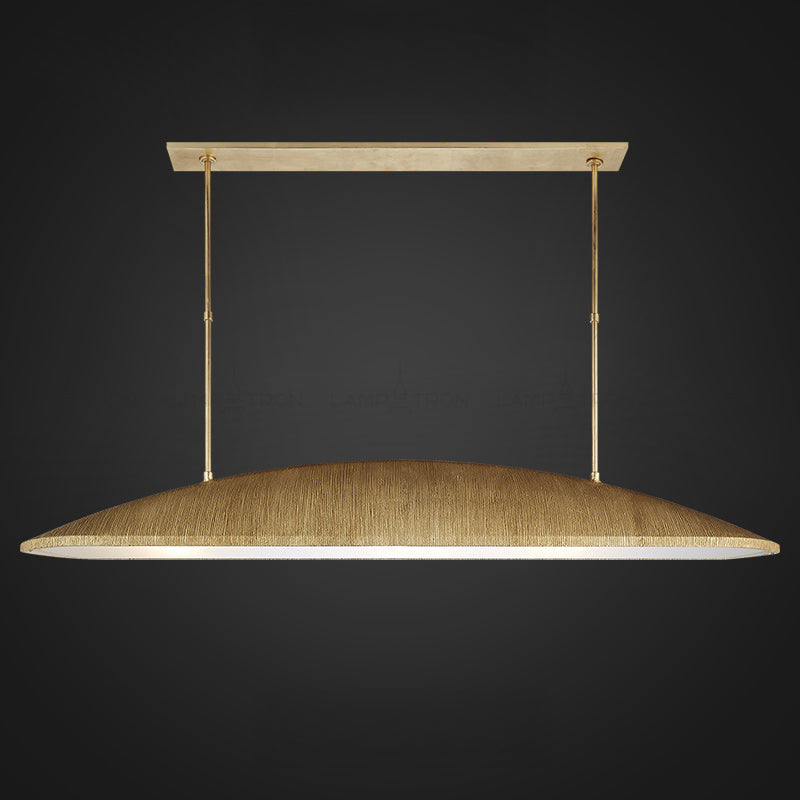 GLADE CH Linear Chandelier by Lampadom - ambient shot