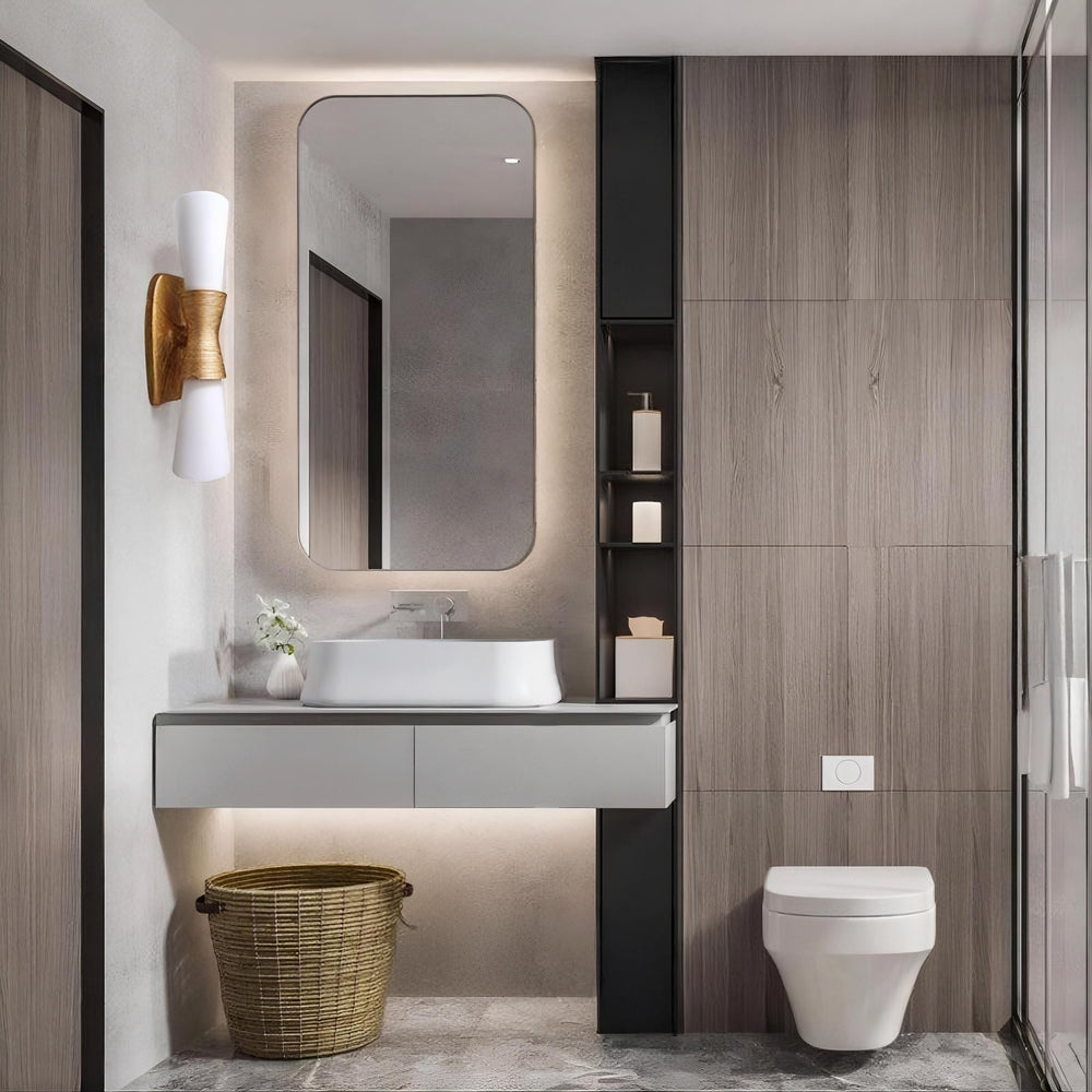 GLADE Wall Light by Lampadom - scale reference