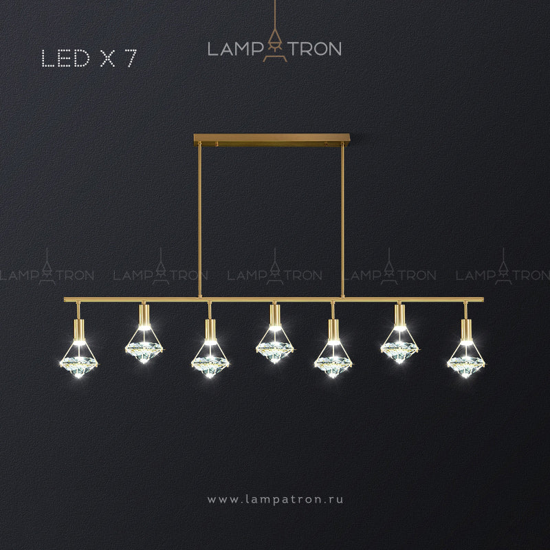 GLASGOW Linear Chandelier