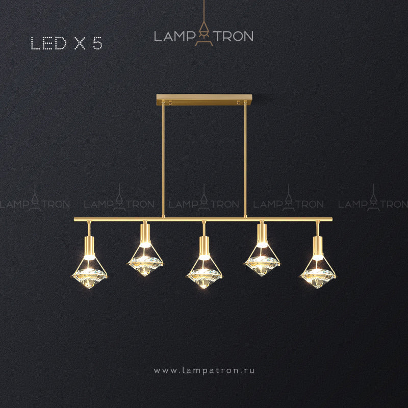GLASGOW Linear Chandelier