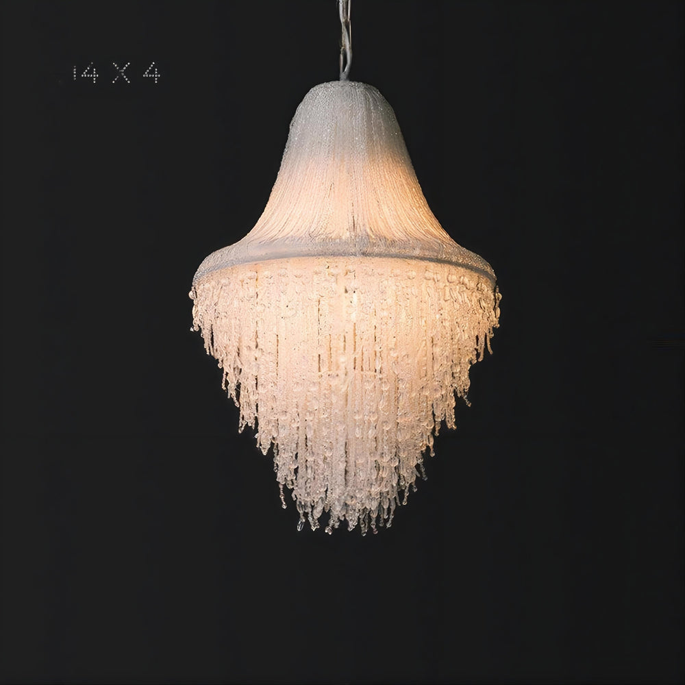 GLISSADA Chandelier by Lampadom - angle view