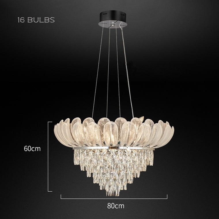 GLORIA Chandelier by Lampadom - top view