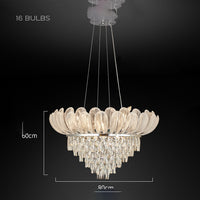 GLORIA Chandelier by Lampadom - angle view