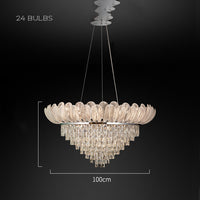 GLORIA Chandelier by Lampadom - top view