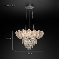 GLORIA Chandelier by Lampadom - ambient shot