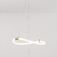 GLORIFY HALO A Ring Chandelier by Lampadom - scale reference