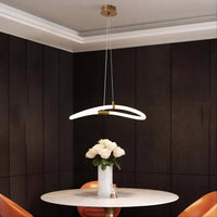 GLORIFY HALO A Ring Chandelier by Lampadom - angle view