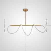 GLORIFY L Linear Chandelier