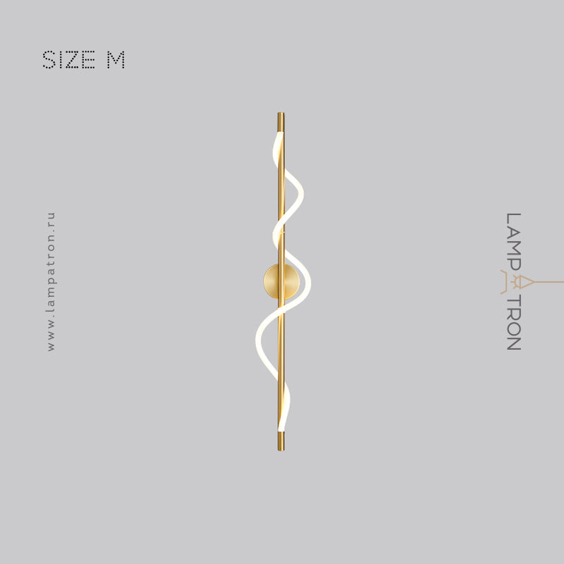 GLORIFY LUX Wall Light by Lampadom - side view