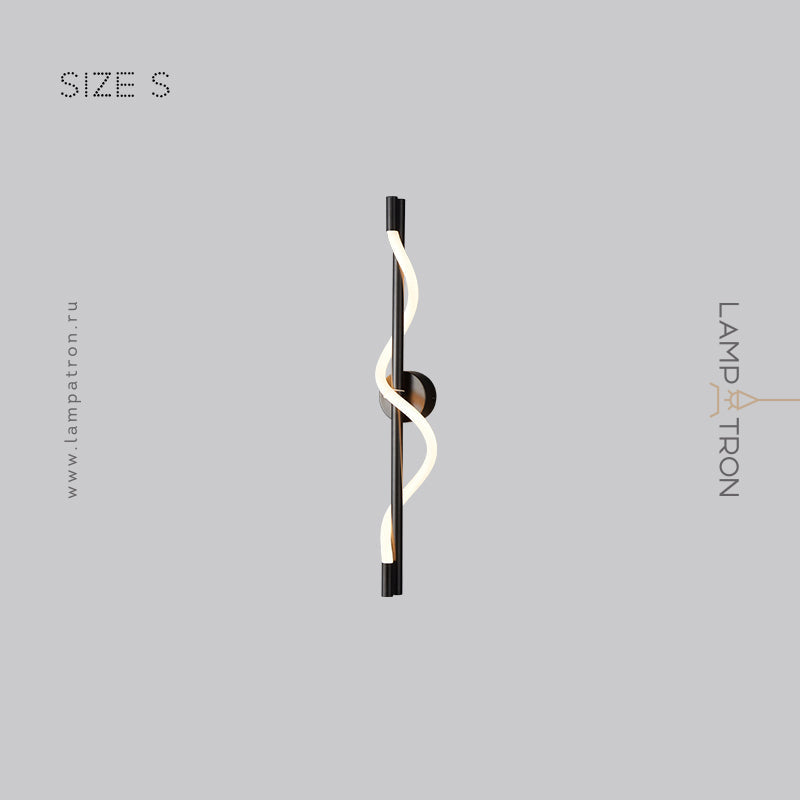 GLORIFY LUX Wall Light by Lampadom - angle view