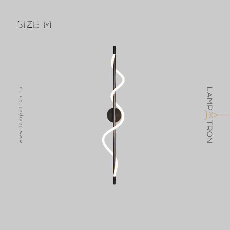 GLORIFY LUX Wall Light by Lampadom - close-up