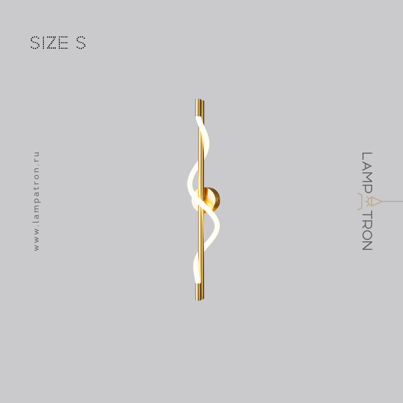 GLORIFY LUX Wall Light by Lampadom - top view