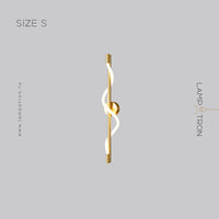 GLORIFY LUX Wall Light by Lampadom - top view