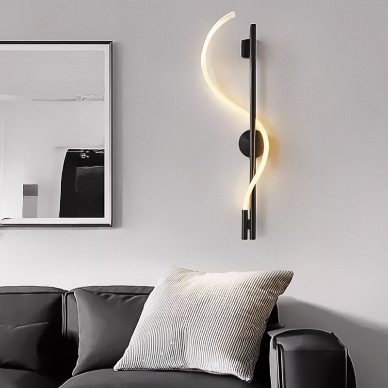 GLORIFI OPTICAL CORD Wall Light by Lampadom - scale reference
