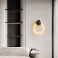 GLORIFY OPTIC LOOP Wall Light by Lampadom - close-up