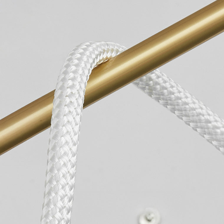 GLORIFY OPTIC LUX Linear Chandelier by Lampadom - ambient shot