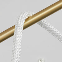 GLORIFY OPTIC LUX Linear Chandelier by Lampadom - ambient shot