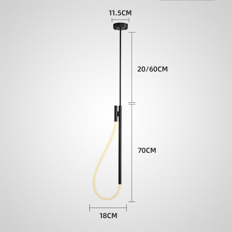 LUMINAIRES GLORIFI OPTICAL Pendant by Lampadom - scale reference