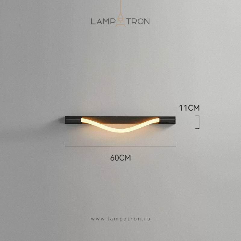 GLORIFY OPTIC Wall Light by Lampadom - top view