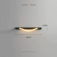 GLORIFY OPTIC Wall Light by Lampadom - top view