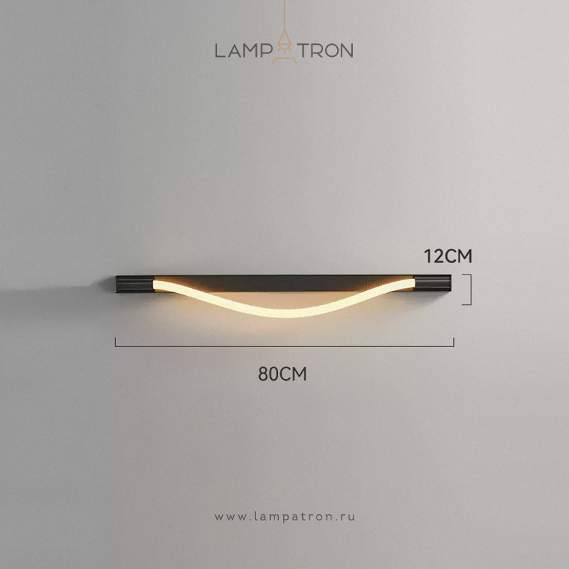 GLORIFY OPTIC Wall Light by Lampadom - angle view