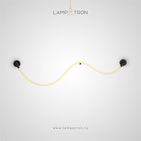 GLORIFY OPTIC Wall Light by Lampadom - side view