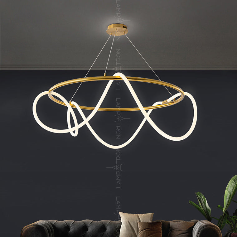 GLORIFY R Ring Chandelier