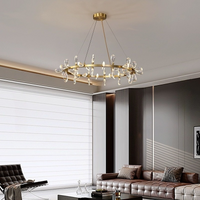 GLORIOLE Ring Chandelier by Lampadom - detail view